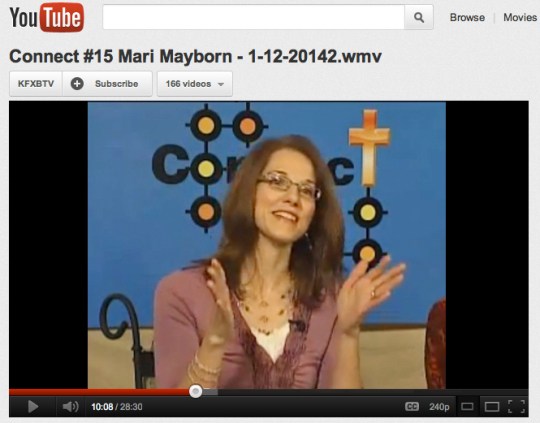 Mari on Ramona Wink's program "Connect"